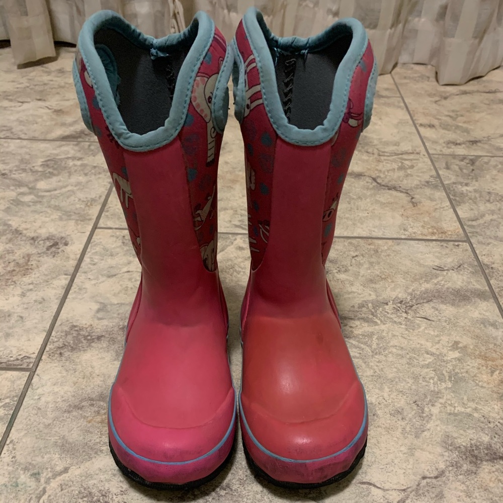 Toddler girls winter Bogs boots size 11